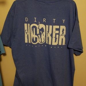 Hooker shirt fishing gear..